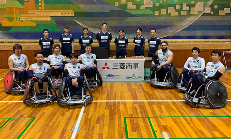 車いすラグビーチーム「TOKYO SUNS」をSEVがサポート！