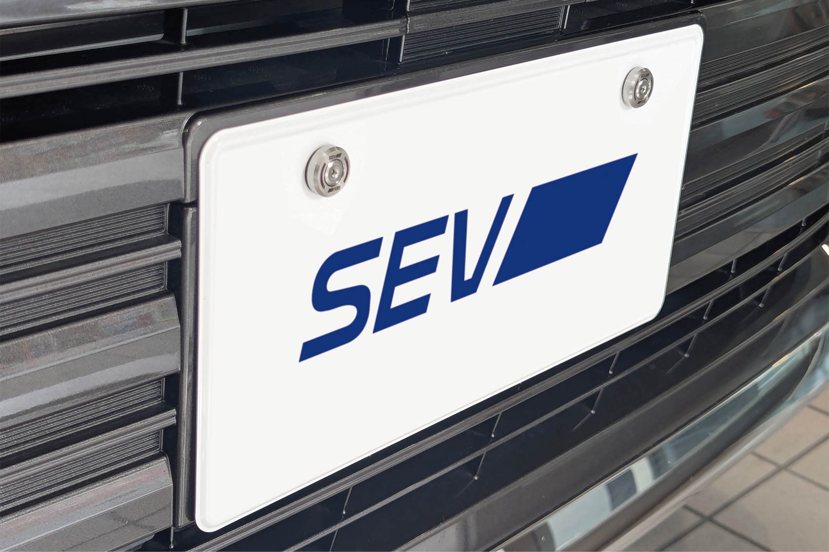 SEVナンバープレートリング